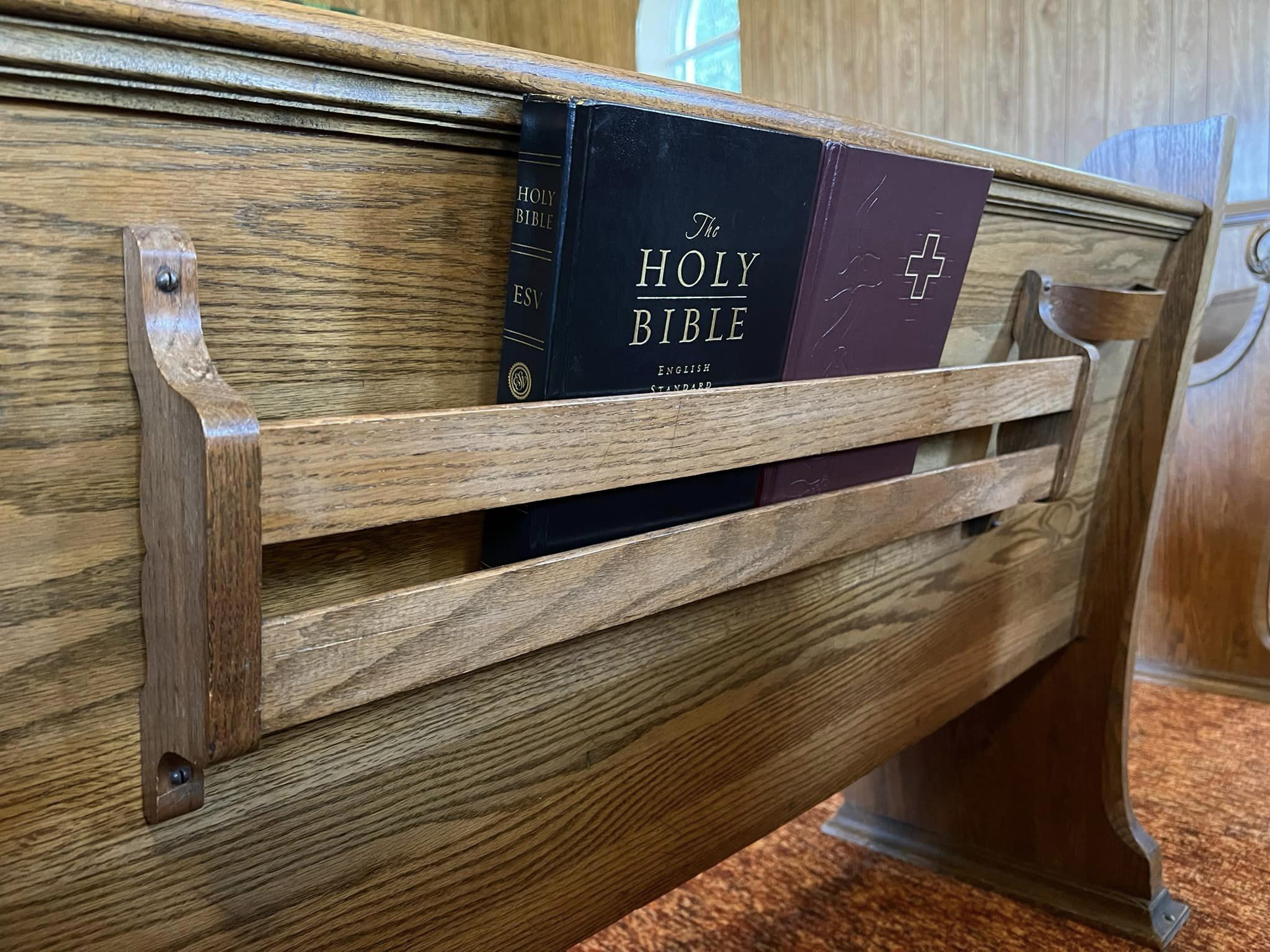 Photo of Books in Pews